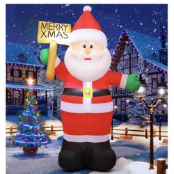 8ft Santa Claus Inflatable 
