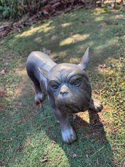 MCM brass bulldog