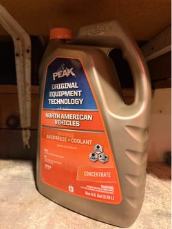 Antifreeze North American vehicle