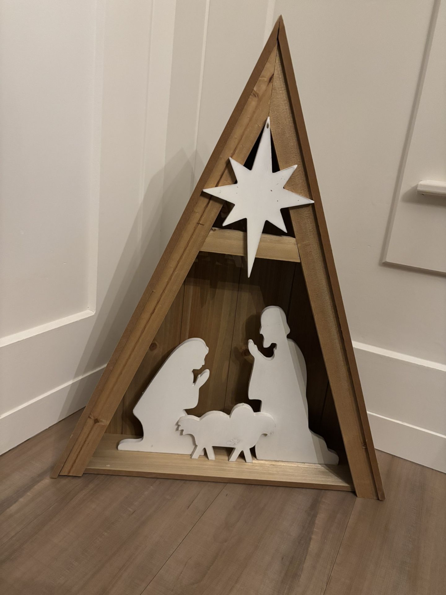 Wooden Nativity