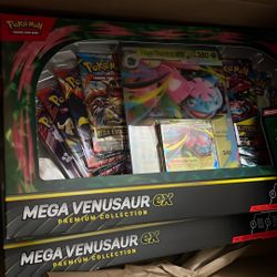 Mega Venasaur Ex Premium Collection Pokemon Tcg Destined Rivals Mega Evolution 