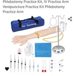 Phlebotomy Practice Kit, IV Practice Arm Venipuncture Practice Kit Phlebotomy Practice Arm

