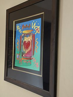 Framed Peter Max