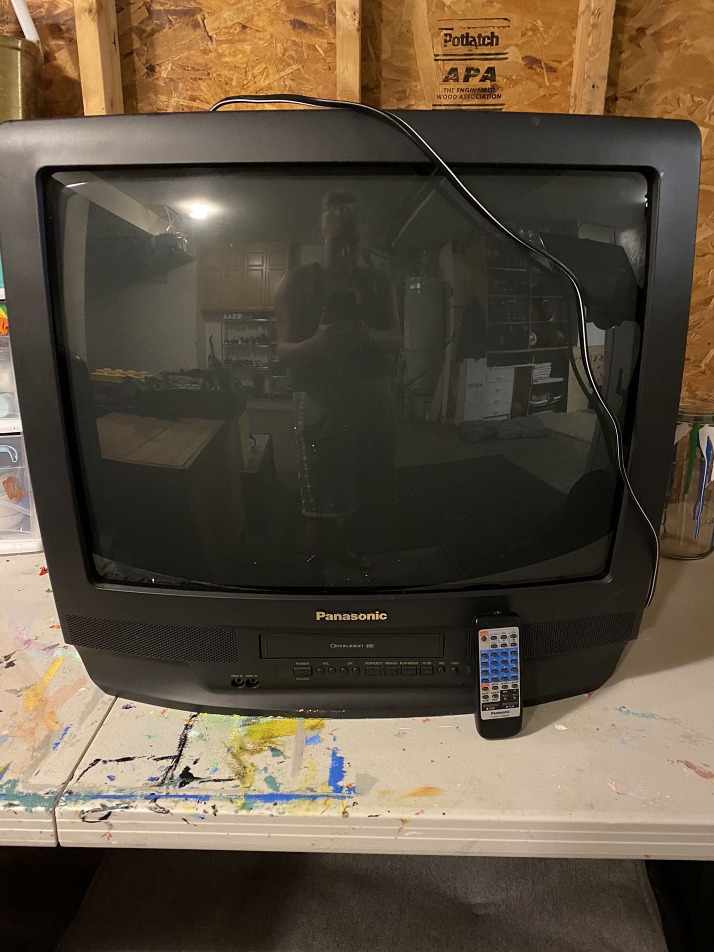 Panasonic TV With built-in VCR