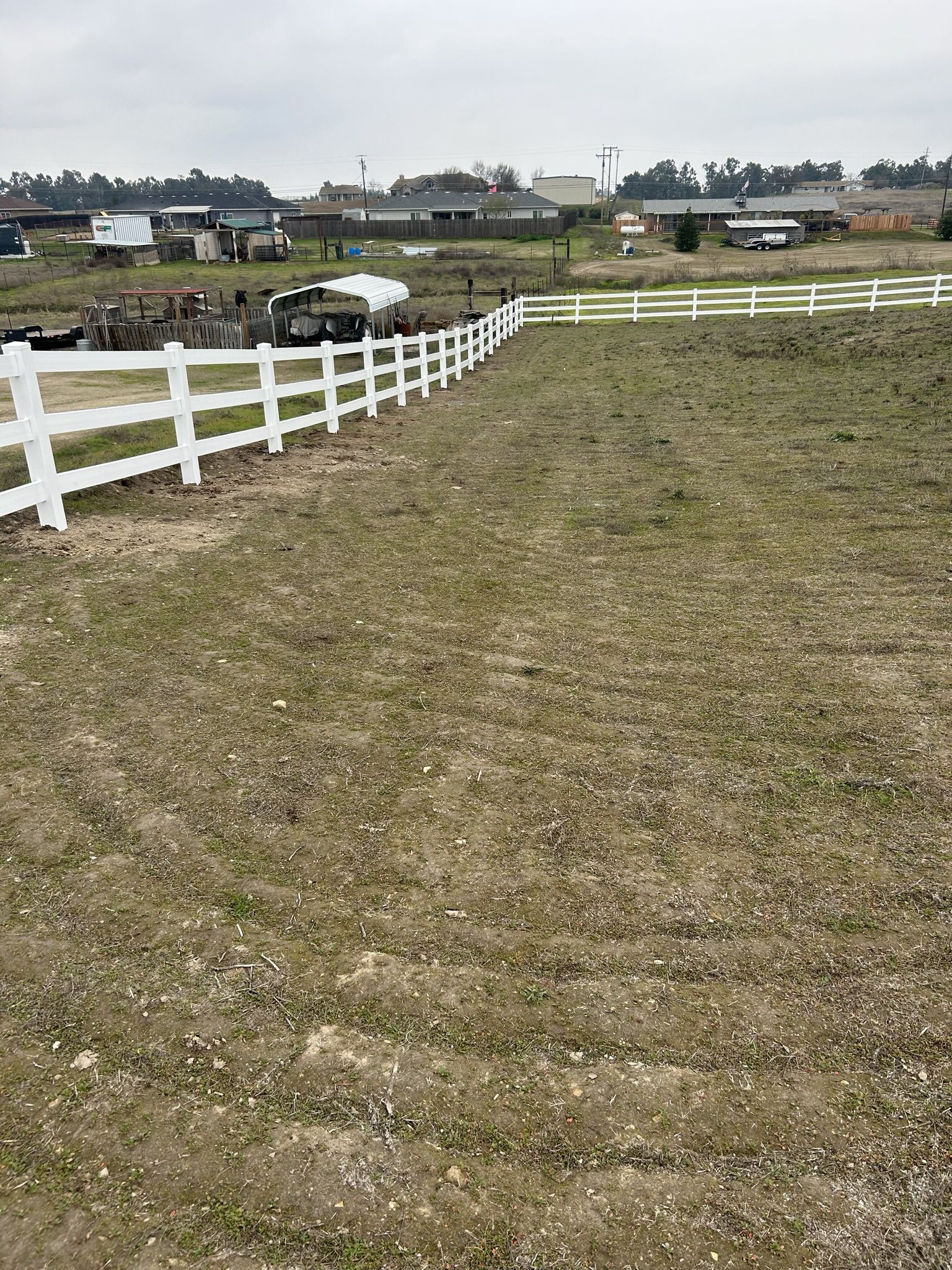$18 Vynal Fencing $16 Chainlink Fencing