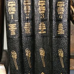 Vintage AUDEL Plumbers & Steam Fitters Guide Volume 1-4 Complete Set 