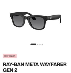 Ray-ban Meta Glasses Gen 2 Wayfarer , blayzer optics, & Skyler