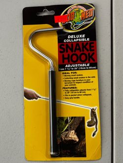 Zoo Med Deluxe Collapsible Adjustable Snake Hook