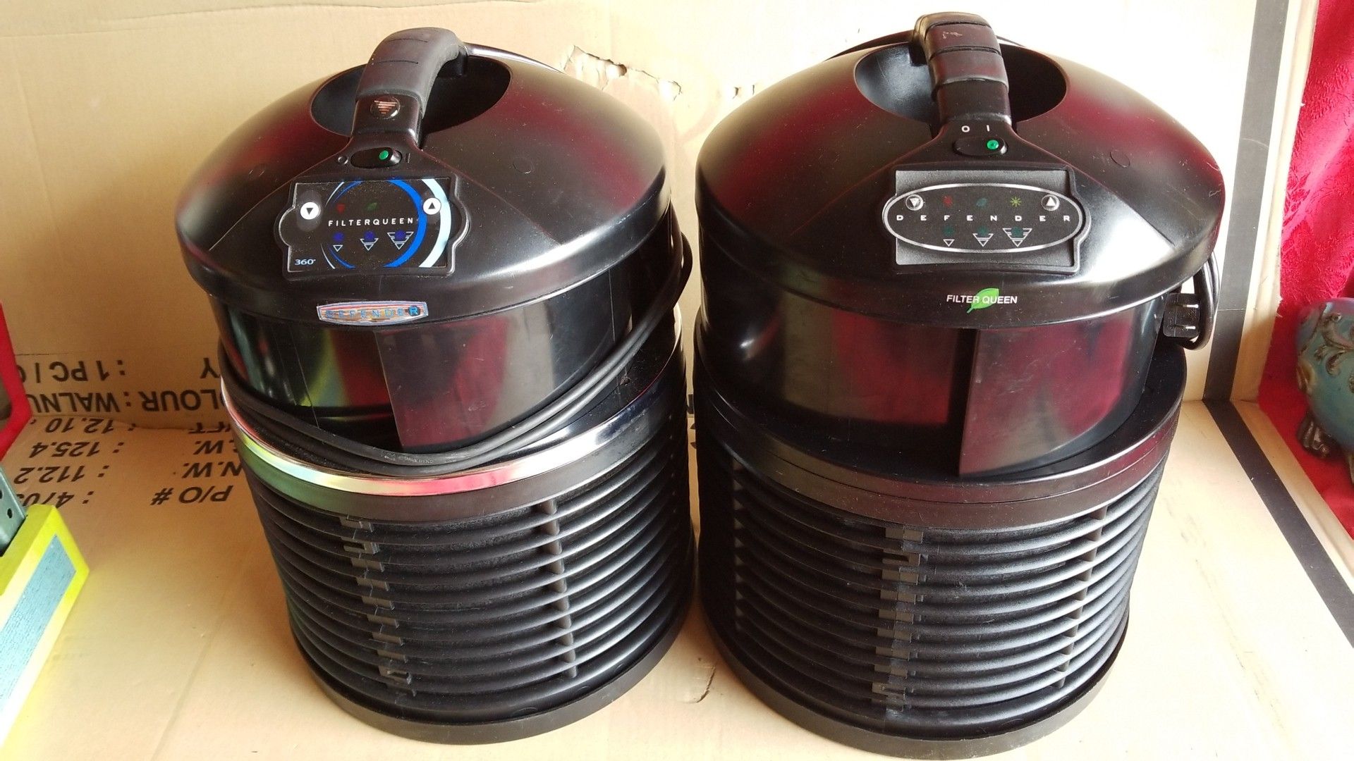 FILTER QUEEN DEFENDER AIR CLEANER PURIFIER AM4000 RAC-4000A (AIR VACUUM)