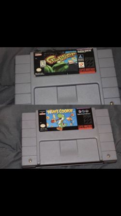 2 super nintendo video games