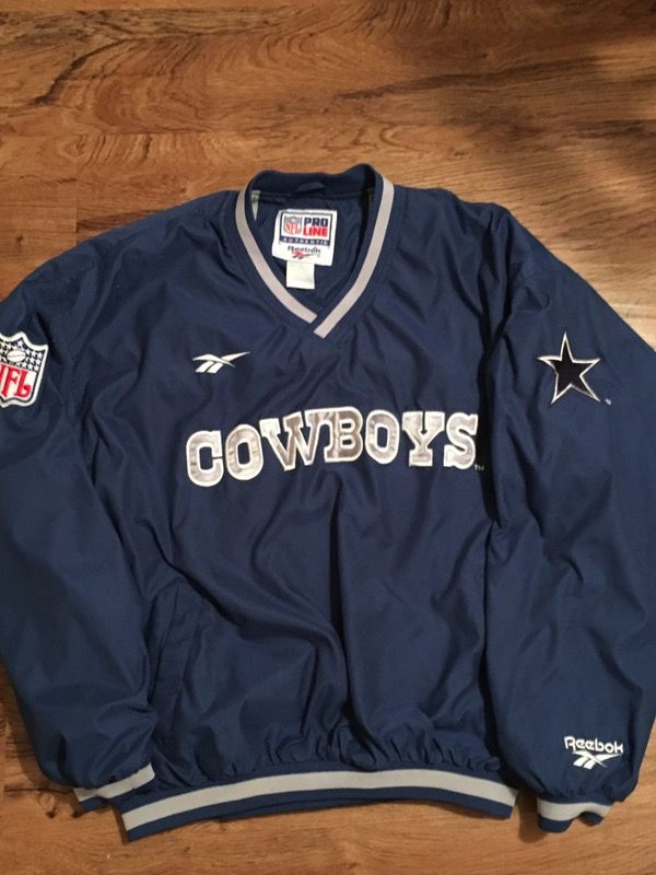 Vintage reebok Cowboys pullover Sz.large