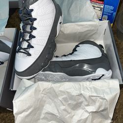 Kids Retro 9 “Flint Grey” 
