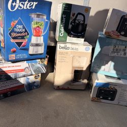 Blender, Coffee Maker, And Iron  Humidifier Tea Pot