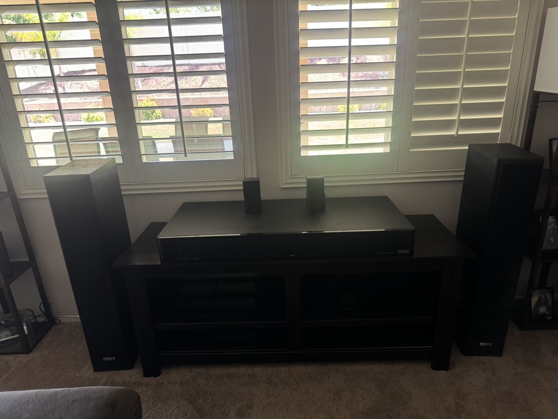 Sound Bar And Speakers
