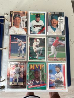 90’s Baseball Card Binder (473 Cards)