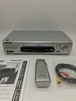 Panasonic PV-VS4821 S-VHS VCR with Remote and cable.  Works fine.