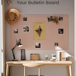 Brand new in box large bulletin board for bedroom / office 48” x 36” (12 pack)