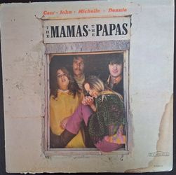 THE MAMAS And The PAPAS "SELF TITLED" 1966 Dunhill Orig 1st Press D-50010~VG/G+