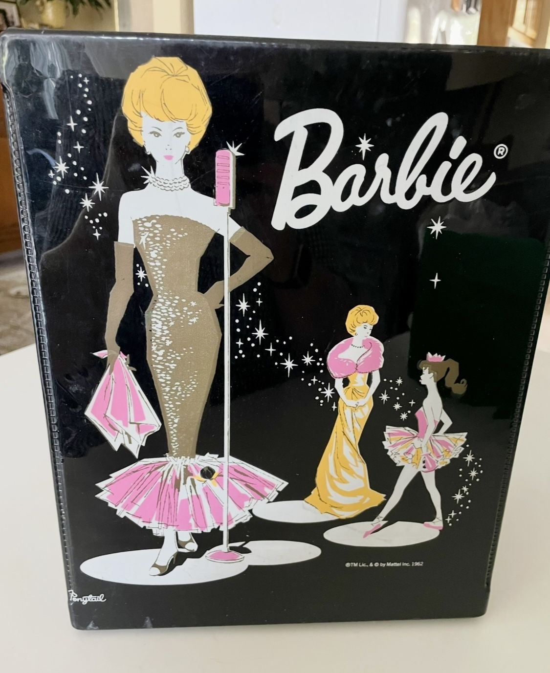 Vintage Barbies And Case With Clothes