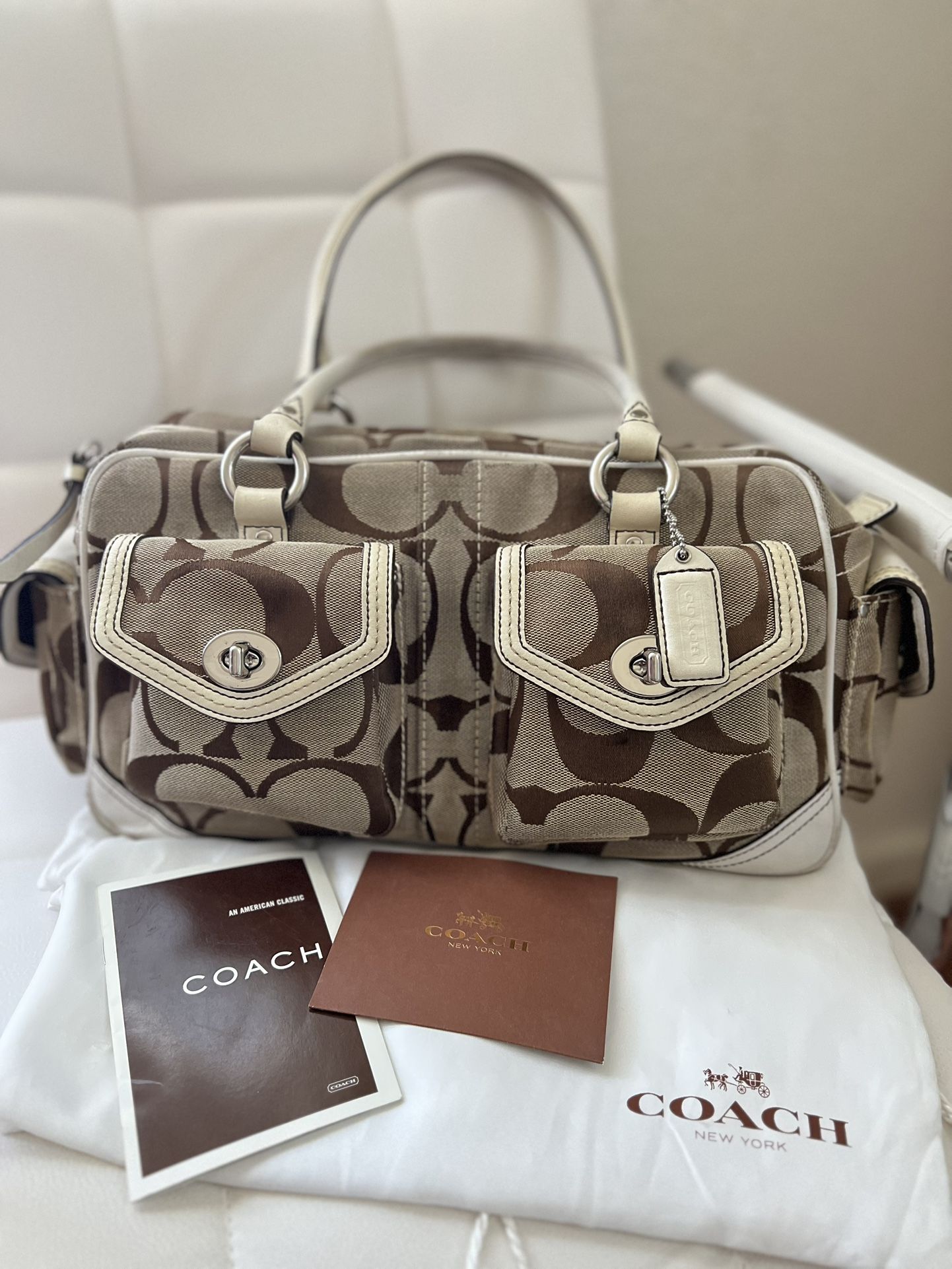 🤎2000s Double Pocket Coach Bag🤎
