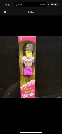 Pretty Hearts Barbie Doll in Box