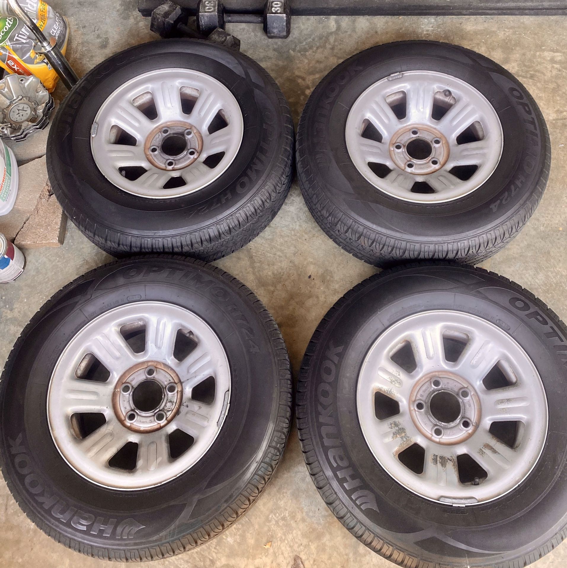 Ford Ranger rims and tires