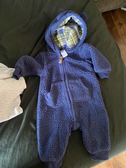 Baby Sherpa Bear Ear Hooded Snowsuit 3M
