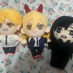 Chainsaw Man Plushes