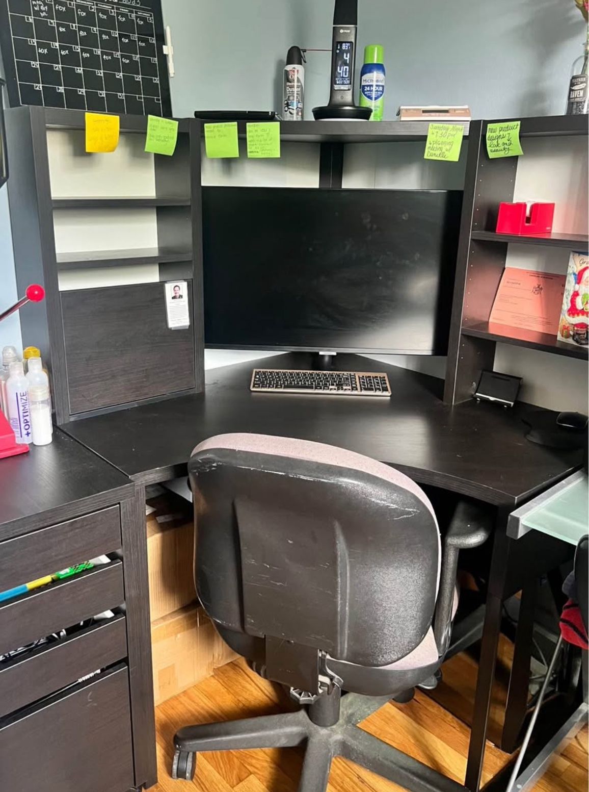 L SHAPED CORNER DESK