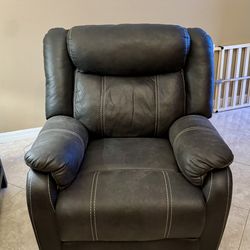 3 Piece sectional couch with matching rocker/recliner