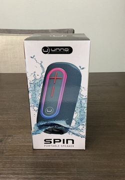 Unno Tekno Spin Portable Speaker Blue