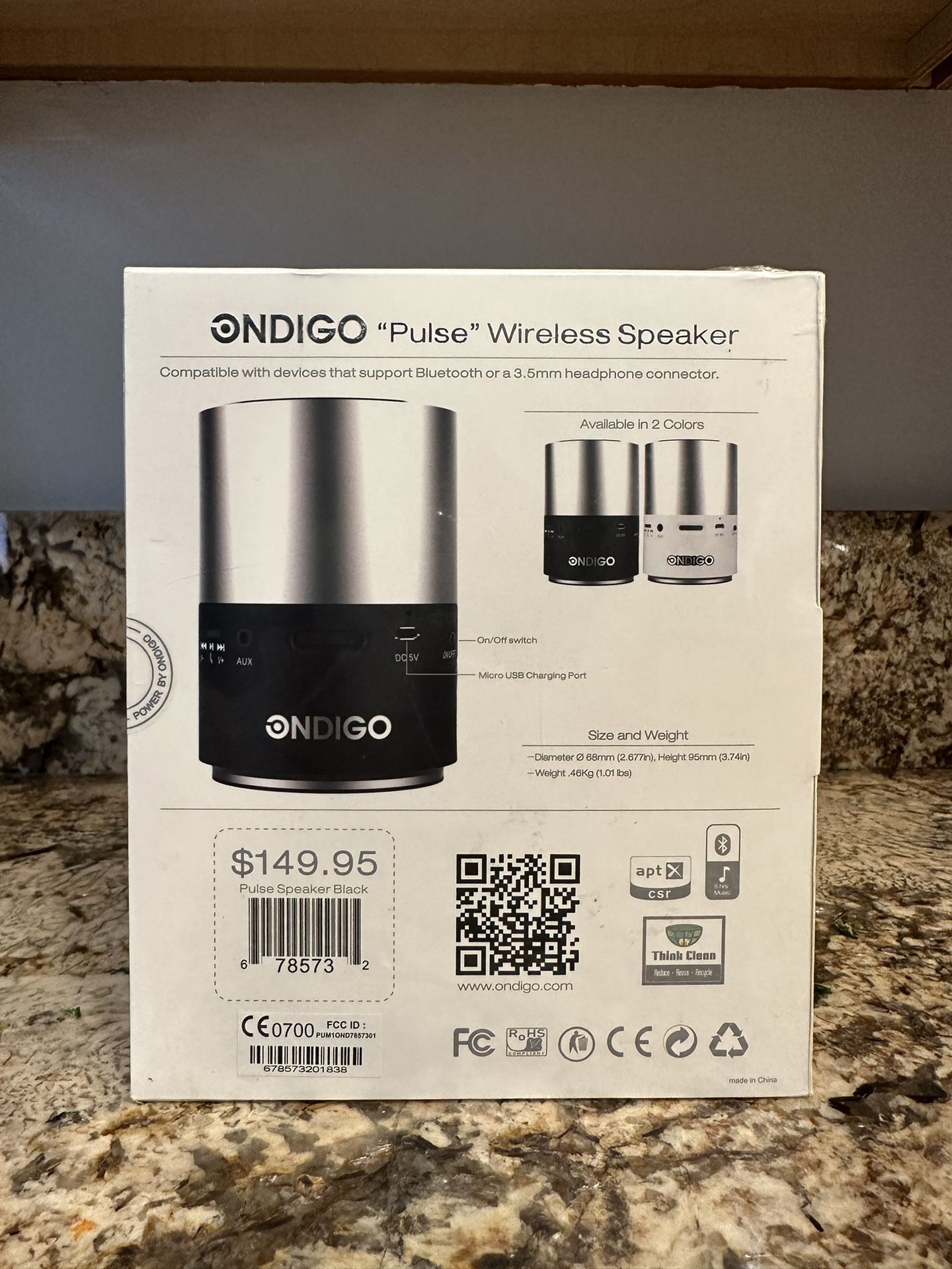 Ondigo Pulse Wireless Speaker
