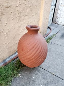 Large Clay Terracotta / Cantaro