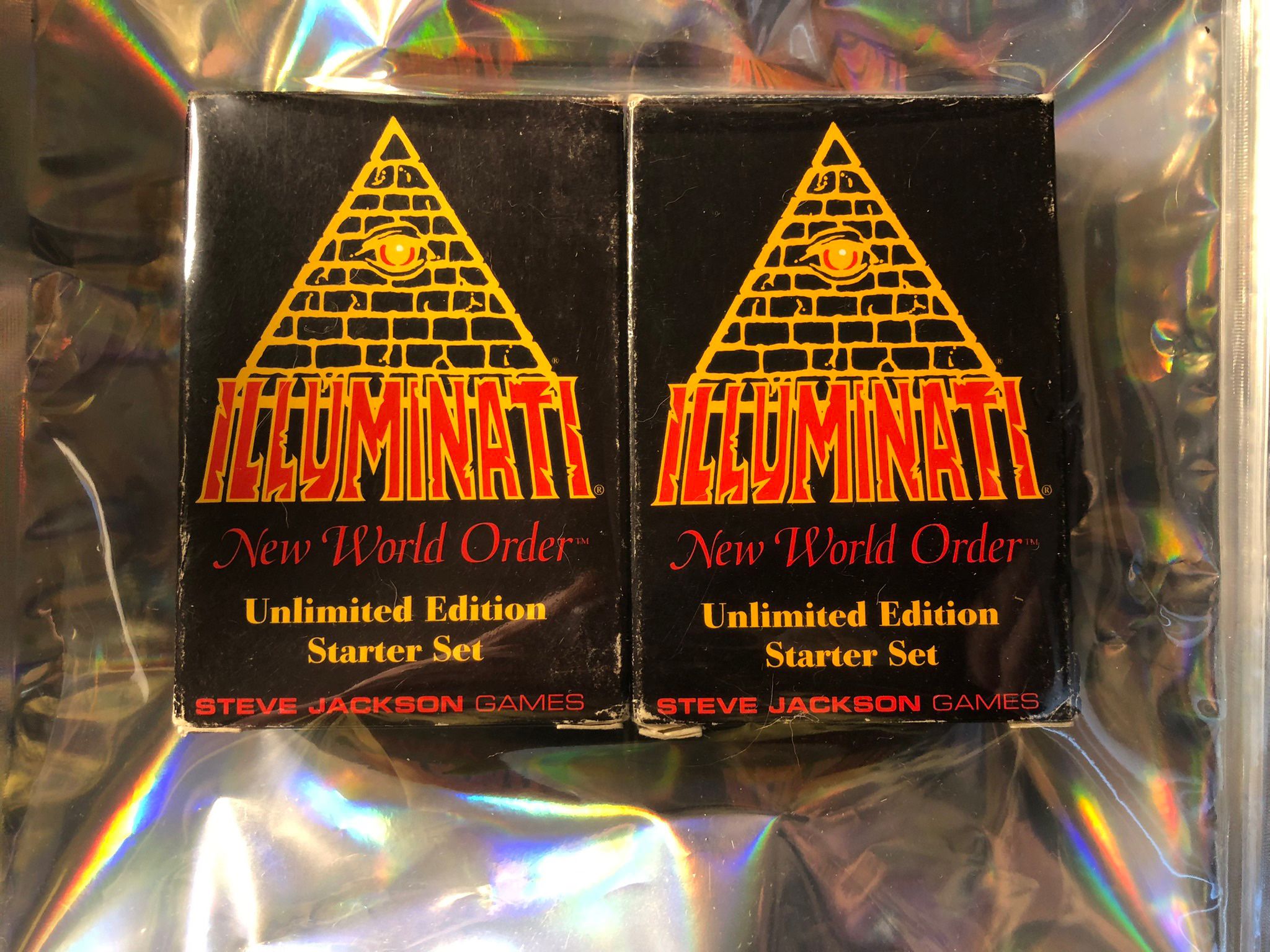 Classic 1995 Illuminati Collectible Card Game