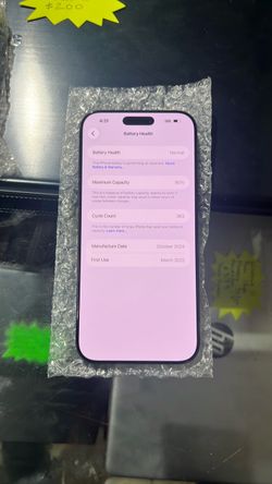 IPHONE 16 PRO MAX 256GB TMOBILE 🔋90%