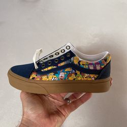 Simpsons x Vans boys Shoes Size 3.5