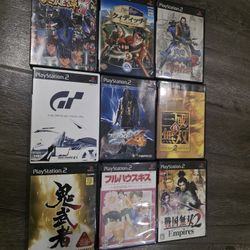 Playstation PS2 PS1 PS3 XBOX Nintendo Wii Gamecube Nintendo Ds Japanese Video Games Lot