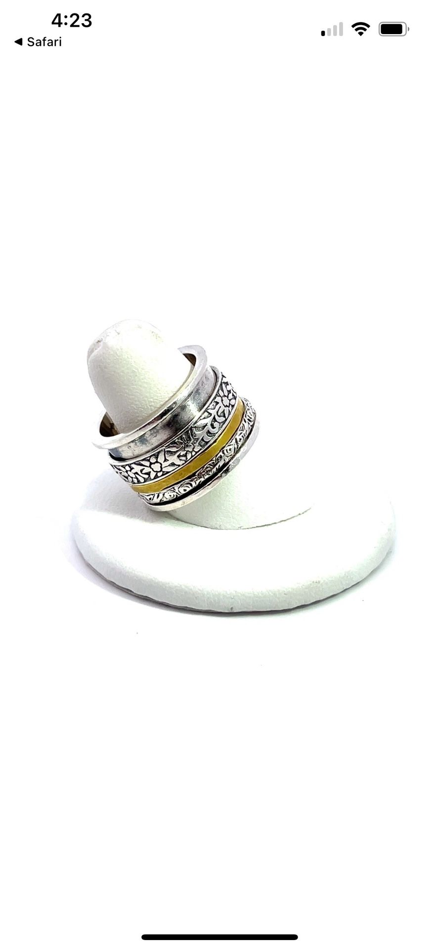 Silpada Twirl Ring