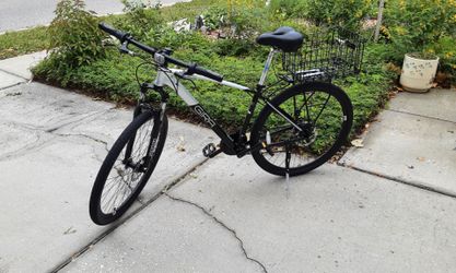 26" Bicycle with rear rack