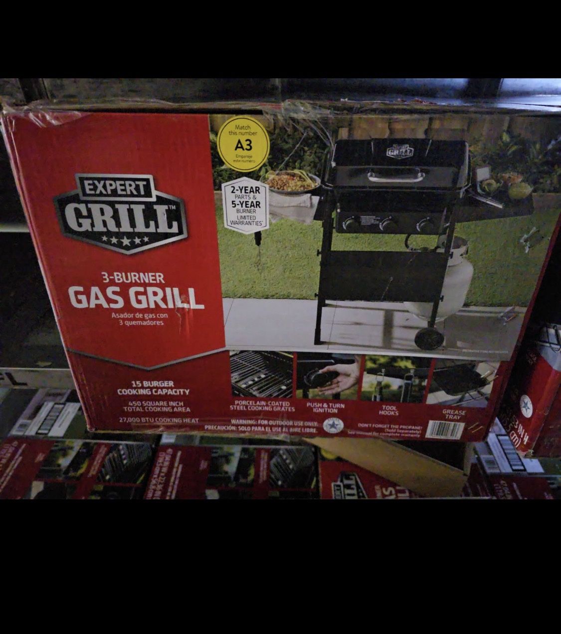 New Gas Grill