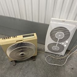 2 Household Fans For $30