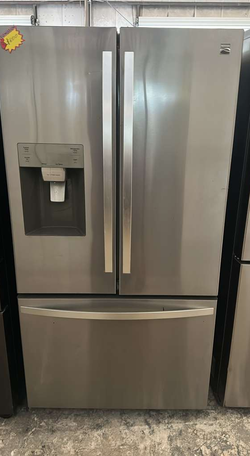 Kenmore French Door Fridge – Stainless, Ice & Water, 26 cu ft