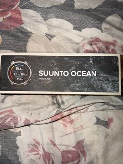Suunto Ocean Steel Black Dive Watch brand new