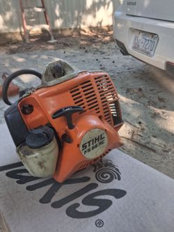 Stihl gas powered weed eater. Runs great,  just needs a head. Asking $70 obo