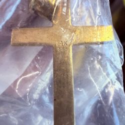 585 14k Gold Jesus piece