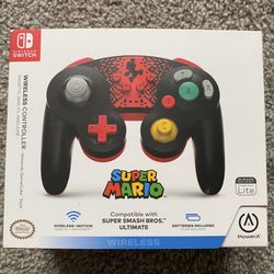 Official Nintendo Switch GameCube Style Wireless Controller [ Mario ]