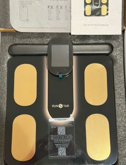RunStar Smart Body Composition Scale FSA/HSA 8-Electrode BMI TFT LCD 1039