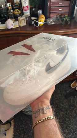 Black on white Nike af1