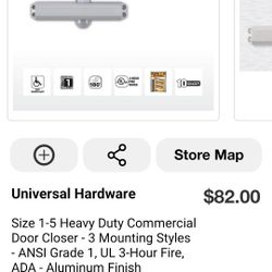 Heavy Duty Commercial Door Closer 