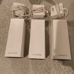 Excellent Condition Linksys Velop 3 Pack Mesh System